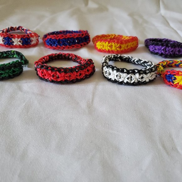 Handmade Marvel Inspired Loom Bracelet Set/New - Picture 4 of 15